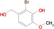 2-Bromo-3-(hydroxymethyl)-6-methoxyphenol