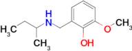 2-((Sec-butylamino)methyl)-6-methoxyphenol