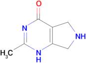 2-methyl-1H,4H,5H,6H,7H-pyrrolo[3,4-d]pyrimidin-4-one