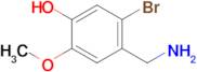 4-(Aminomethyl)-5-bromo-2-methoxyphenol