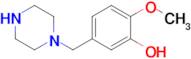 2-Methoxy-5-(piperazin-1-ylmethyl)phenol