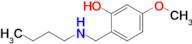 2-((Butylamino)methyl)-5-methoxyphenol