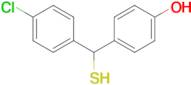 4-((4-Chlorophenyl)(mercapto)methyl)phenol