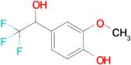 2-Methoxy-4-(2,2,2-trifluoro-1-hydroxyethyl)phenol