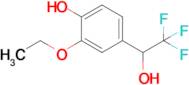 2-Ethoxy-4-(2,2,2-trifluoro-1-hydroxyethyl)phenol