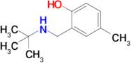 2-((Tert-butylamino)methyl)-4-methylphenol