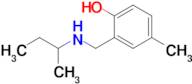 2-((Sec-butylamino)methyl)-4-methylphenol