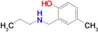 4-Methyl-2-((propylamino)methyl)phenol