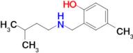 2-((Isopentylamino)methyl)-4-methylphenol