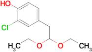 2-Chloro-4-(2,2-diethoxyethyl)phenol