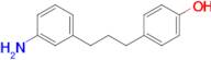 4-(3-(3-Aminophenyl)propyl)phenol