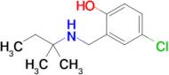 4-Chloro-2-((tert-pentylamino)methyl)phenol