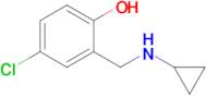 4-Chloro-2-((cyclopropylamino)methyl)phenol