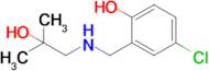 4-Chloro-2-(((2-hydroxy-2-methylpropyl)amino)methyl)phenol