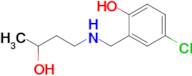 4-Chloro-2-(((3-hydroxybutyl)amino)methyl)phenol