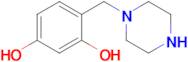 4-(Piperazin-1-ylmethyl)benzene-1,3-diol