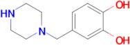 4-(Piperazin-1-ylmethyl)benzene-1,2-diol