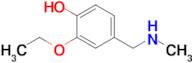 2-Ethoxy-4-((methylamino)methyl)phenol