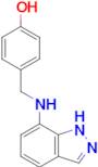 4-{[(1H-indazol-7-yl)amino]methyl}phenol