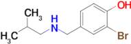 2-Bromo-4-((isobutylamino)methyl)phenol