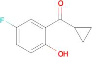 Cyclopropyl(5-fluoro-2-hydroxyphenyl)methanone