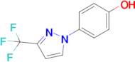 4-(3-(Trifluoromethyl)-1h-pyrazol-1-yl)phenol