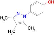 4-(3,4,5-Trimethyl-1h-pyrazol-1-yl)phenol