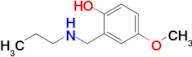 4-Methoxy-2-((propylamino)methyl)phenol