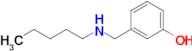 3-((Pentylamino)methyl)phenol