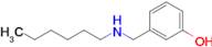 3-((Hexylamino)methyl)phenol