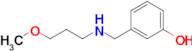 3-(((3-Methoxypropyl)amino)methyl)phenol