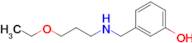 3-(((3-Ethoxypropyl)amino)methyl)phenol