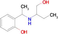 2-(1-((1-Hydroxybutan-2-yl)amino)ethyl)phenol