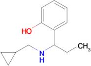 2-(1-((Cyclopropylmethyl)amino)propyl)phenol