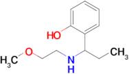 2-(1-((2-Methoxyethyl)amino)propyl)phenol