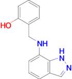 2-{[(1H-indazol-7-yl)amino]methyl}phenol