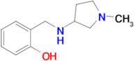 2-(((1-Methylpyrrolidin-3-yl)amino)methyl)phenol