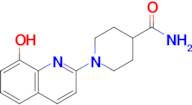 1-(8-Hydroxyquinolin-2-yl)piperidine-4-carboxamide