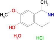7-Methoxy-1-methyl-1,2,3,4-tetrahydroisoquinolin-6-ol hydrochloride hydrate