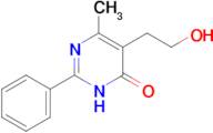 5-(2-hydroxyethyl)-6-methyl-2-phenyl-3,4-dihydropyrimidin-4-one