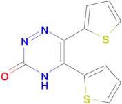 5,6-bis(thiophen-2-yl)-3,4-dihydro-1,2,4-triazin-3-one