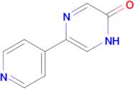 5-(pyridin-4-yl)-1,2-dihydropyrazin-2-one