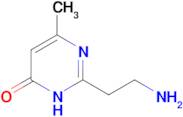 2-(2-aminoethyl)-6-methyl-3,4-dihydropyrimidin-4-one