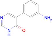 5-(3-aminophenyl)-3,4-dihydropyrimidin-4-one