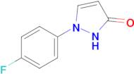 1-(4-fluorophenyl)-2,3-dihydro-1H-pyrazol-3-one