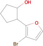 2-(3-Bromofuran-2-yl)cyclopentan-1-ol