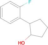 2-(2-Fluorophenyl)cyclopentan-1-ol