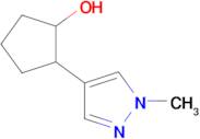 2-(1-Methyl-1h-pyrazol-4-yl)cyclopentan-1-ol