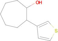 2-(Thiophen-3-yl)cycloheptan-1-ol