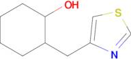 2-(Thiazol-4-ylmethyl)cyclohexan-1-ol